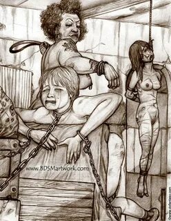 slaves - BDSM comics and BDSM Artwork