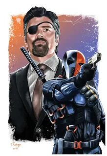 Slade Wilson - Tony Santiago Art