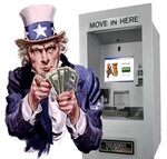 Uncle Sam Giving BIG Money Back on Kiosk