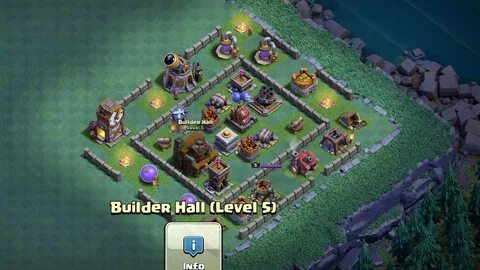 Coc builder hall 5 maxed all Coc bh5 best base - YouTube