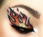 This glitter look is on #fire, recreate it with goodies from