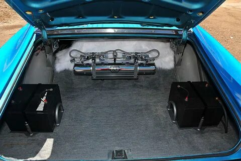 1968 chevrolet impala trunk setup - Lowrider