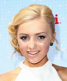 Peyton List Updo - Curly Formal Hairstyle - Light Blonde (Ho