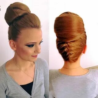 Pin by Blond Bouffant on Bun Hairstyles