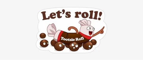 Viber Sticker "tootsie Candy - Tootsie Roll - Free Transpare