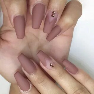 june26.com Mauve nails, Coffin nails matte, Coffin nails des