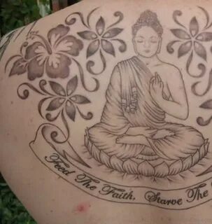 63 Fantastic Buddha Tattoos For Back - Tattoo Designs - Tatt