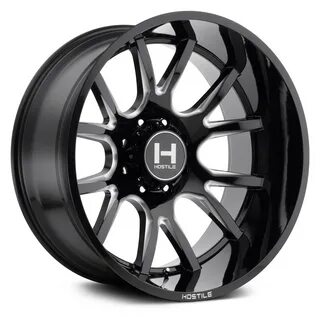 Hostile H113 RAGE Wheel 22x10 (-25, 6x139.7, 106) Black Sing