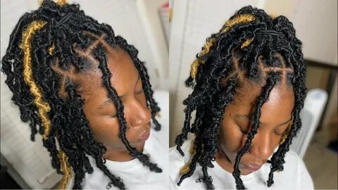 How to - Distressed Bob Faux locs Soft Locs Butterfly locs T