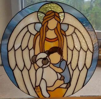 Pin on Stained Glass Angels, Crosses & Religion