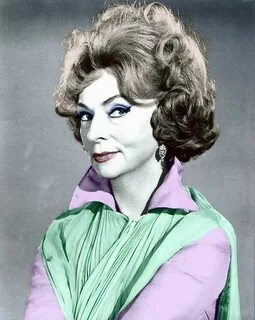 Agnes Moorehead as Endora in "Bewitched" Card costume, Agnes