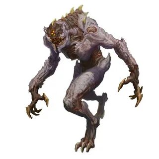 DOOM demons art gallery Monster design, Fantasy monster, Dem