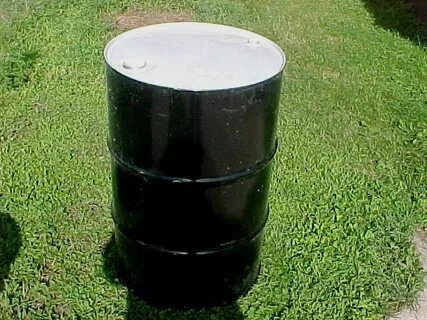 Sealed metal steel 55 gallon drum drums barrel barrels food 