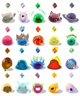 All slimes ♡ Slime Rancher ♡ Amino