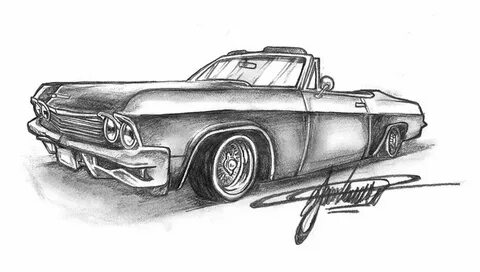 64 Impala Sketch design, 64 impala, Art drawings sketches