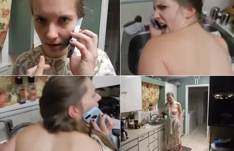 Fucking sister on the phone