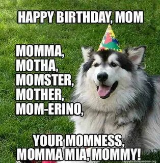 👩 33 Awesome Happy Birthday Mom Meme Birthday jokes, Happy b