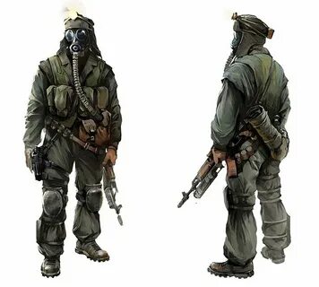 Stalker Concept - Characters & Art - Metro 2033 Post apocaly