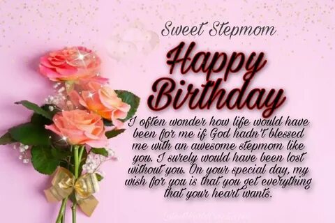 Happy Birthday Wishes for Stepmom - Latest World Events