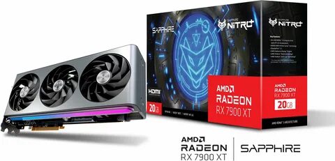Видеокарта Sapphire NITRO+ AMD Radeon RX 7900 XT Vapor-X 20GB (11323-01-40G), Re