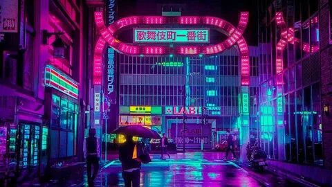 Beautiful Neon Photos Taken While Lost On A Rainy Night In T