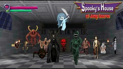 играю в-Spooky's Jump Scare Mansion - YouTube