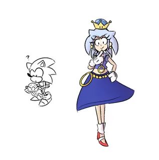 Sonic ends up finding a strange crown... Peachette / Super C