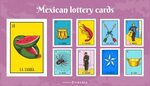 Baixar Vetor De Conjunto De Cartas De Loteria Mexicana