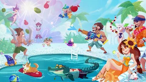 Pool Party Wallpaper (63+ images)