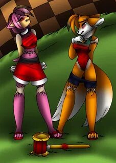 Tails and Amy TF TG p5 by Aakashi -- Fur Affinity dot net
