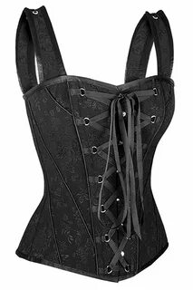 Atomic Cross My Heart Steel Boned Overbust Corset Overbust c