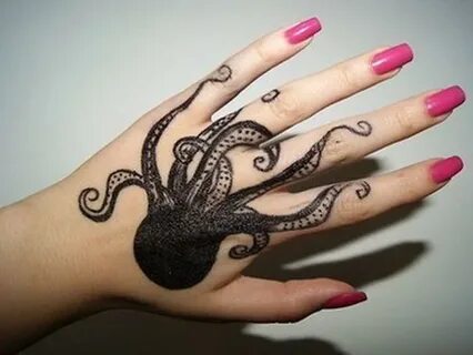 Hand Octopus Tattoo - Parryz.com