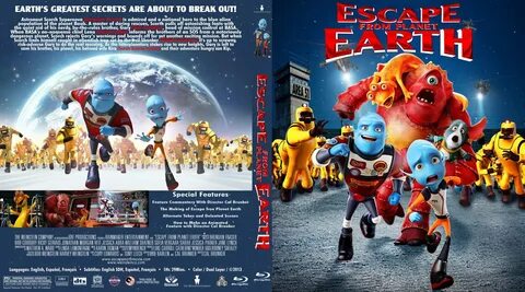 Escape From Planet Earth- Movie Blu-Ray Custom Covers - Esca