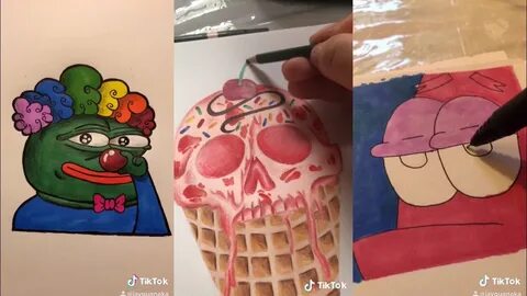 TikTok Painting Compilation #03 - YouTube