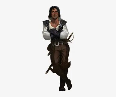 7th Sea 2e Character - Swashbuckler Rogue Dnd 5e PNG Image T