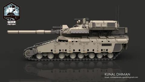 ArtStation - Heavy Battle Tank, kunal dhiman Tank, Army vehi