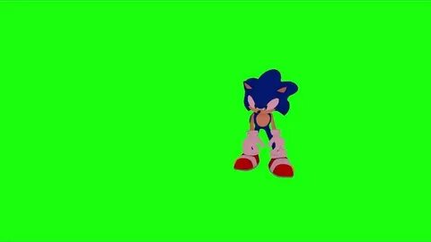 Green Screen Sonic The Hedgehog #13 ★ Chroma Key ★ Animation