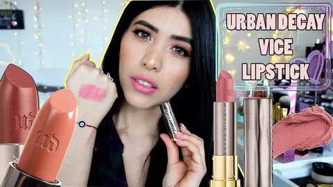 Urban Decay VICE Lipstick 😍 Stark naked ⭐ Backtalk ⭐ Gubby ⭐