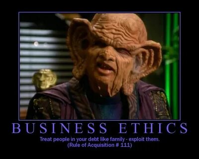 Shirley TwoFeathers: The Ferengi Rules Of Acquisition Star t