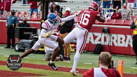 Ole Miss Rebels vs. Arkansas Razorbacks 2020 College Footbal