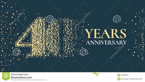 40th Anniversary Stock Illustrations - 2,833 40th Anniversar