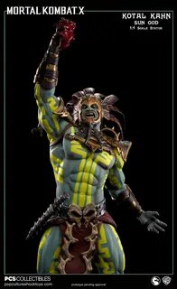 Pоpcs. Mortal Kombat X - Kotal Kahn Statue