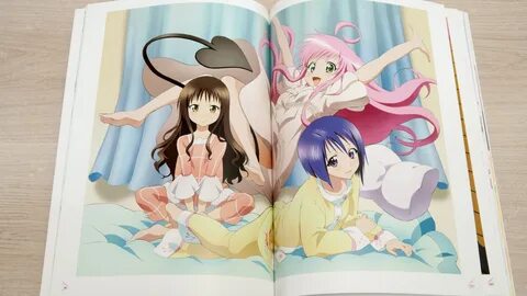 Полистаем... To Love-Ru artbooks - My Anime Shelf