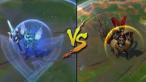 SSG Jarvan IV vs Warring Kingdoms Jarvan IV Skins Comparison