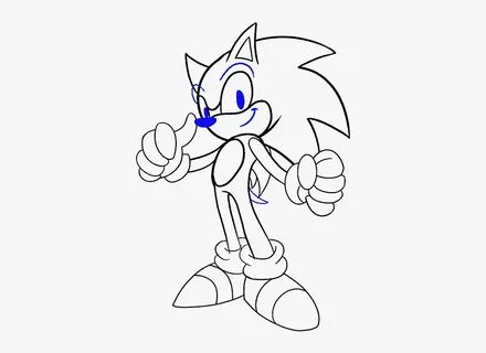 How To Draw Sonic The Hedgehog - Comic Characters How To Dra