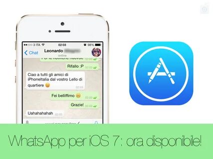 WhatsApp per iOS 7 si aggiorna - iPhone Italia