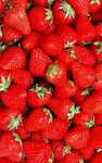 Strawberry wallpaper for iPhone or android Leaves wallpaper 