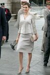 Queen Letizia of Spain Style in France POPSUGAR Latina
