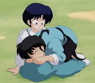 saotome ranma, tendou akane, ranma 1/2, tagme, 1boy, 1girl, 