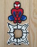 Spider-Man . . . #spiderman #spiderweb #мультики #perlerbead